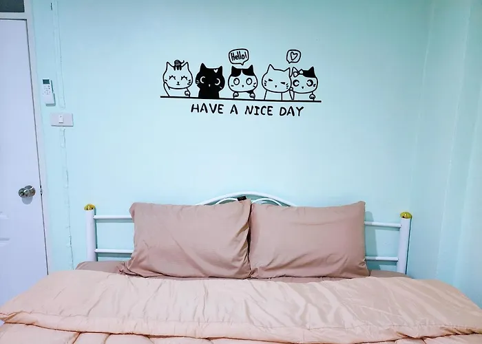 814-stp Homely Free Wi-fi And Near Bts Line 公寓 曼谷
